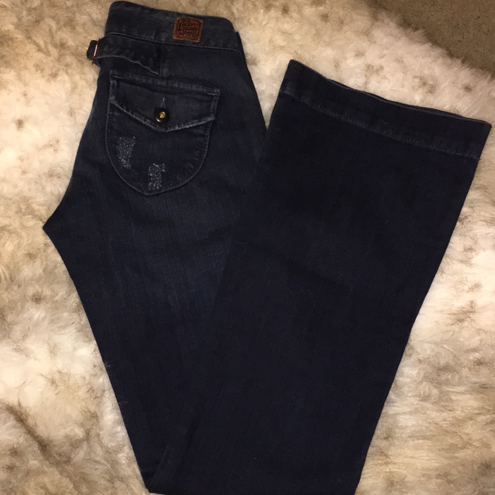Lucky Brand Wide Leg Jeans - Kensington Jean